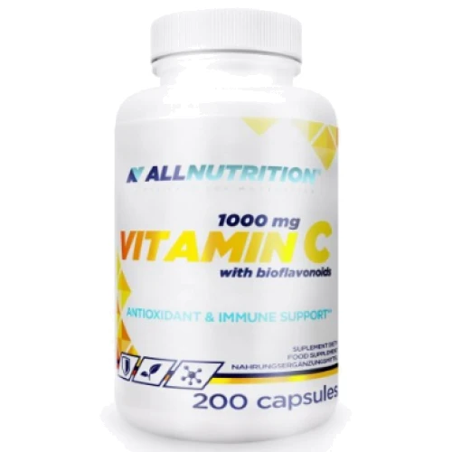 All Nutrition Vitamin C With bioflavonoids 1000 mg Витамин С 200 капсул
