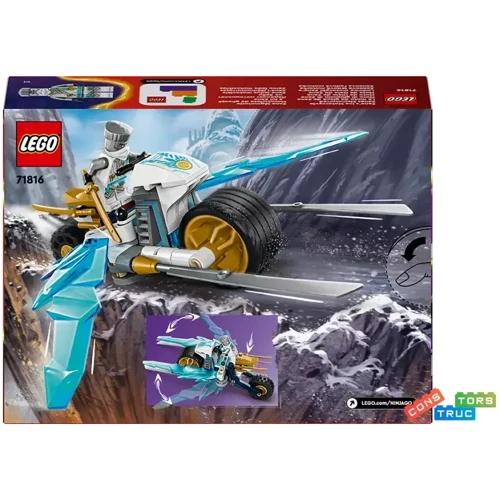 Конструктор LEGO NINJAGO Ледяной мотоцикл Зейна (71816) фото 8