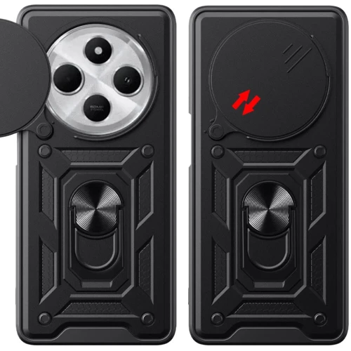 Чехол для телефонов BeCover Military Black for Xiaomi Redmi 14C 4G / Poco C75 (712489): Тип накладка на заднюю часть
