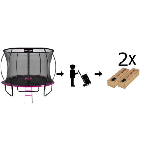 Батут Thunder INSIDE ULTRA 8FT розовый (INSIDE-ULTRA-8FT-PINK): Производитель Thunder