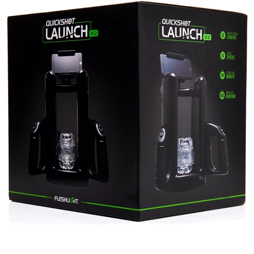 Автоматическая секс-машина для мужчин Fleshlight Quickshot Launch V2 (обновленная модель)