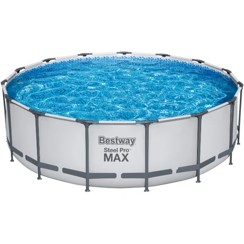Бассейн Bestway каркасный 457-122 см (56438) (фильтр-насос, лестница, тент, в коробке, 62.5-116-38см)