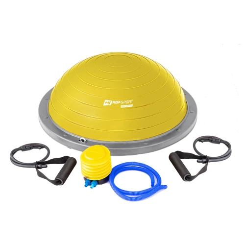 Степ та балансувальна платформа Hop-Sport Bosu HS-L058 yellow: Максимальне навантаження, кг 200