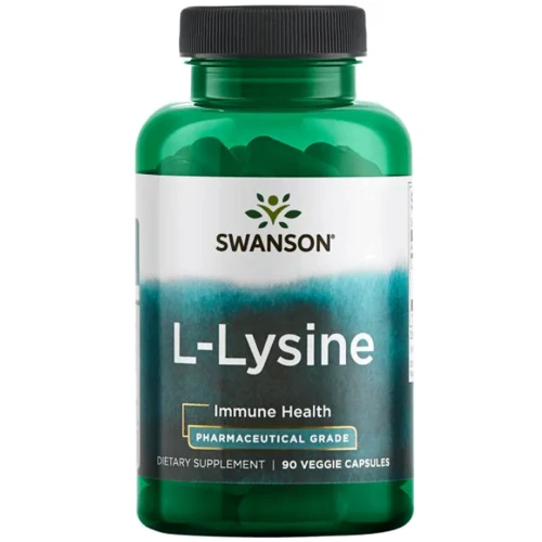 Swanson L-Lysine 500 mg Л-лизин 90 капсул