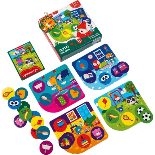 Настольная игра Fisher-Price Лото. Мой день (укр) (VT2910-02): Производитель Fisher-Price