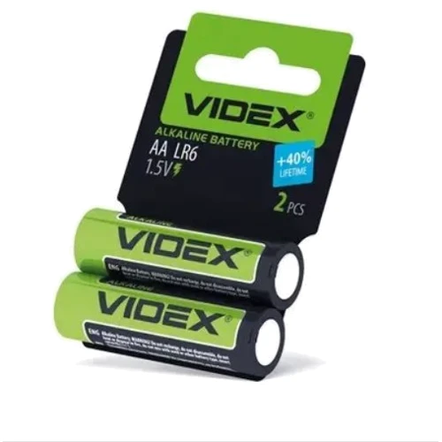 Батарейка щелочная Videx Alkaline LR6 AA (2 шт): undefined undefined