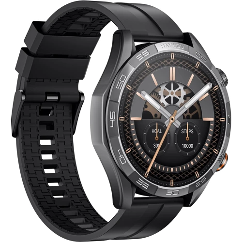 Смарт-часы Haylou Solar 5 (LS20) Black (Silicone + Stainless Steel Strap): Время работы 15 дней