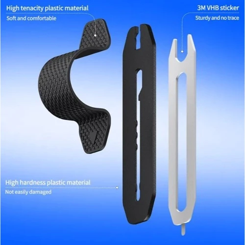 Аксессуар для iPhone Shellbox Finger Phone Holder Black: Тип аксессуара держатель