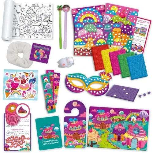 Набор для творчества Vladi Toys Королевство сладостей с сюрпризами (VT8080-04)