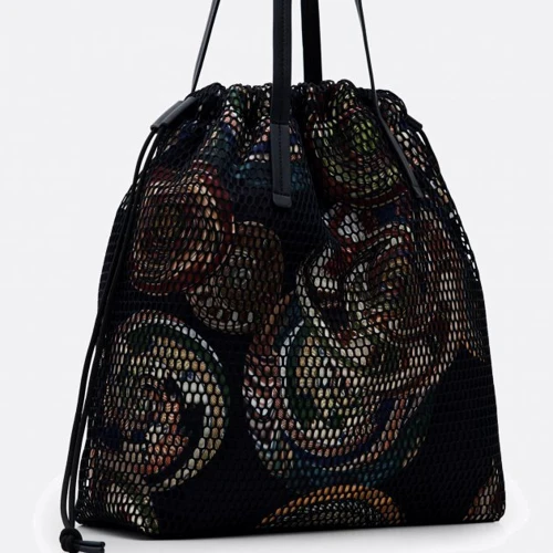Женская сумка бакет-бэг Desigual черная (22WAXA51): Пол Женский