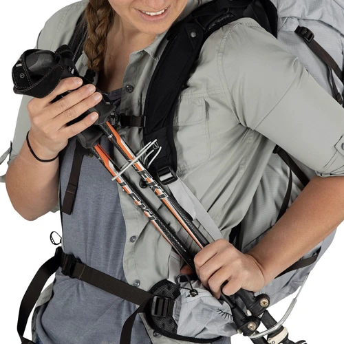 Рюкзак туристический Рюкзак туристический Osprey Tempest 30 S21 Aluminum Grey M/L серый (009.2359) фото 8