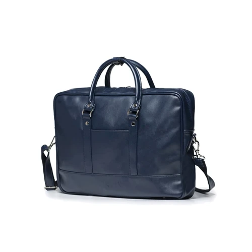 Solier Leather Bag Blue (S04Blue) for MacBook Pro 15"