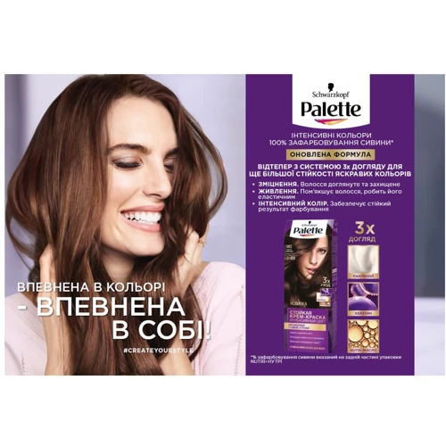Palette Крем-краска для волос Интенсивный цвет 10-2 (A10) Жемчужный блондин 110 ml: Пол Для женщин