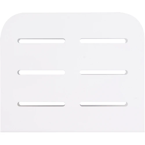 Салфетница Ardesto Midori 15х4х12.5см металл Белый (AR0910W)