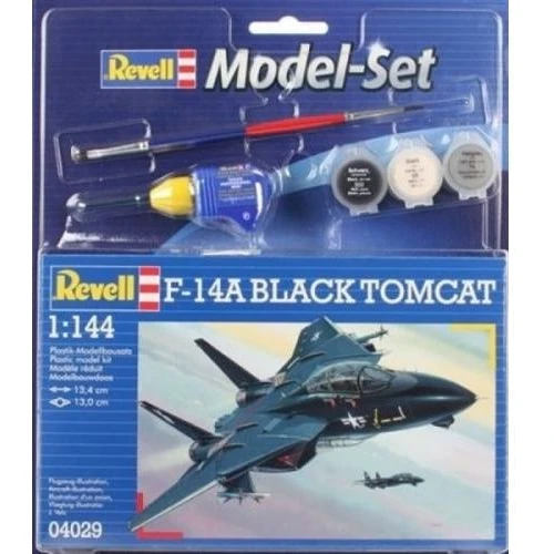 Подарочный набор Revell с самолетом F-14A Tomcat 'Black Bunny' (RV64029)