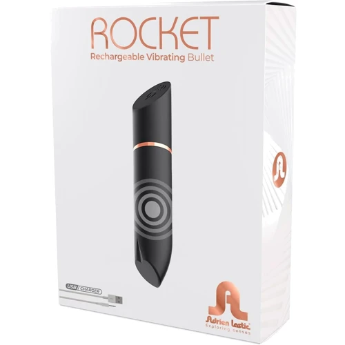Вибропуля Adrien Lastic Rocket Black