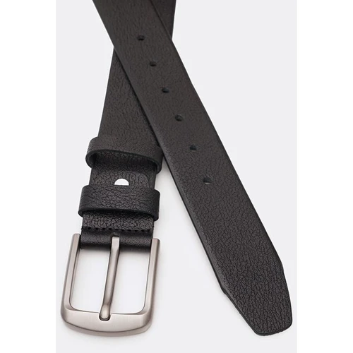 Мужской ремень Borsa Leather черный (V1115DPL04-black): Пол Мужской
