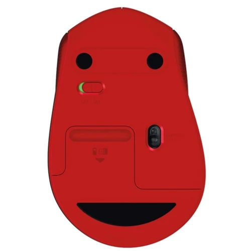 Мышь Logitech M330 Silent plus Red (910-004911): Эргономика для правой руки