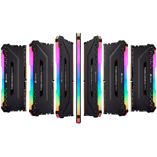 Corsair 32 GB (4x8GB) DDR4 3600 MHz Vengeance PRO (CMW32GX4M4C3600C18W) фото 3