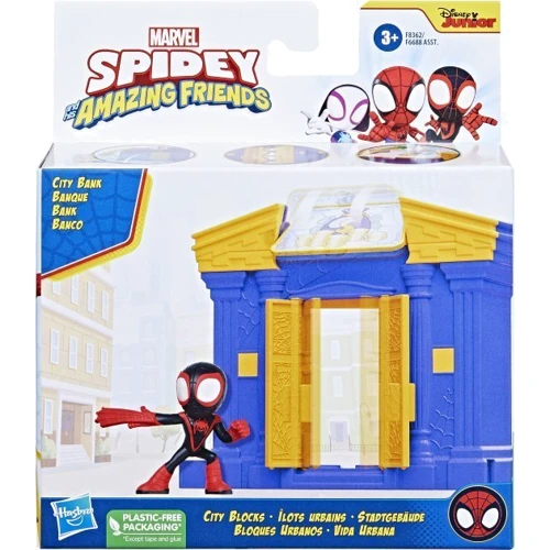 Ігровий набір SPD Hasbro Міські квартали Спайді та його дивовижні друзі (F8362 SAF CITY BLOCKS BANK MILES) фото 2