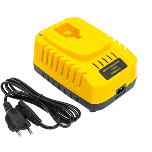 Зарядний пристрій PowerPlant для шуруповертів та електроінструментів Dewalt 7.2V-18V 2.0A (DC9310)