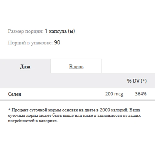 Prozis Selenium - Hair, Skin and Nails 90 caps: Форма выпуска Капсулы