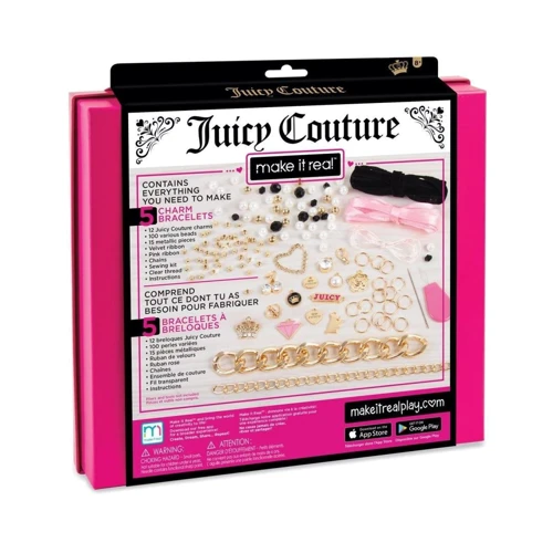 Набор для создания шарм-браслетов Make it Real Juicy Couture Королевский шарм