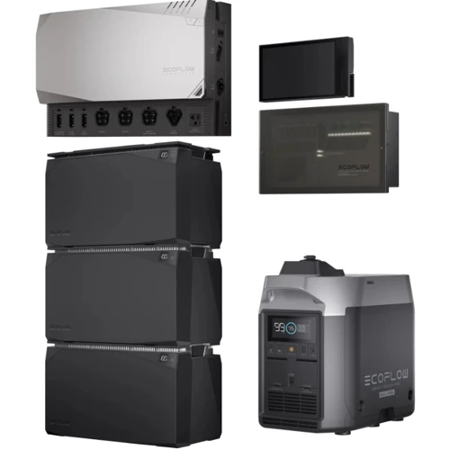 Комплект энергонезависимости Ecoflow Power Independence Kit 15 kWh (с генератором): Максимальная мощность нагрузки 4800