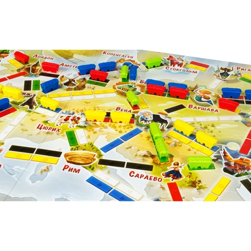Настольная игра Hobby World Ticket to Ride Junior: Европа (1867) фото 5