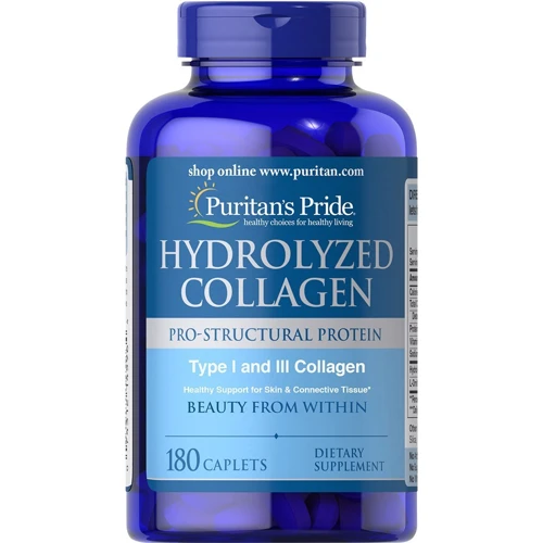 Puritan's Pride Hydrolyzed Collagen 1000 mg 180 caps