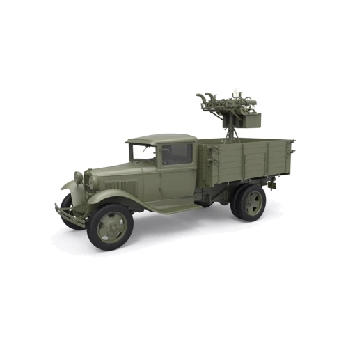 Сборная модель MiniArt MA35186 Советский 1,5 Тонный Автомобиль с Счетверенным Пулеметом Максим М4: Тип модели грузовик