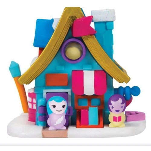 Игровая фигурка Nanables Jazwares Small House Зимняя страна чудес Книжный магазин У камина 8 см (NNB0032): Тип Игровая фигурка