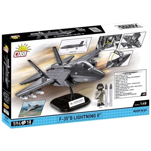 Конструктор Cobi Armed Forces Самолет 1/48 F-35B Lightning II (COBI-5829)