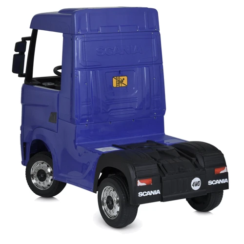 Дитячий електромобіль Bambi Racer Вантажівка синя (M 6062EBLR-4)