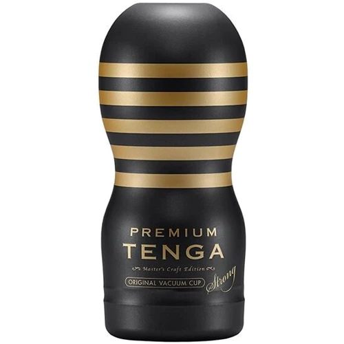 Мастурбатор Tenga Premium Original Vacuum Cup STRONG (глубокая глотка) с вакуумной стимуляцией