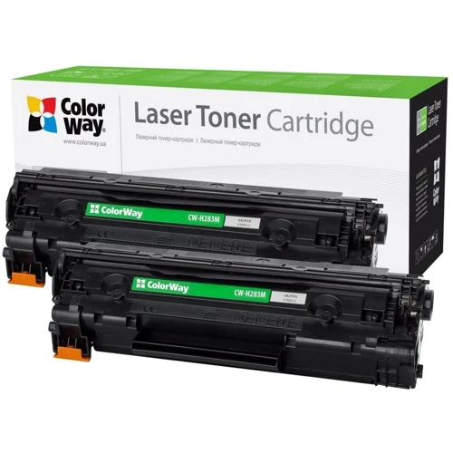 Картридж ColorWay для HP LJ Pro M125nw/M127fn/M127fw (CF283AF DUAL PACK) (CW-H283FM)