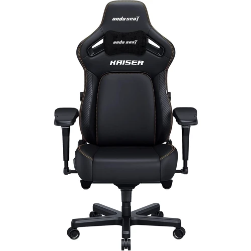 Кресло игровое Anda Seat Kaiser 4  Black PVC Size L (AD12YDDC-L-20-B-PV/C)