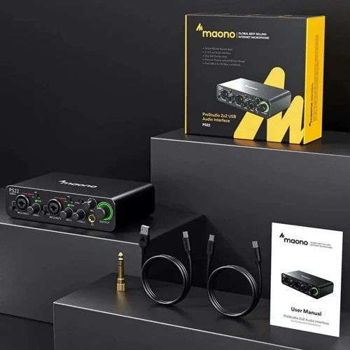 Аудиоинтерфейс Maono PS22 (24-09-17-01): Тип Внутренние