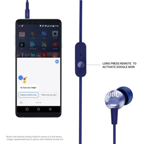 Наушники JBL C200SI Blue: Дополнительно Совместимость с Android