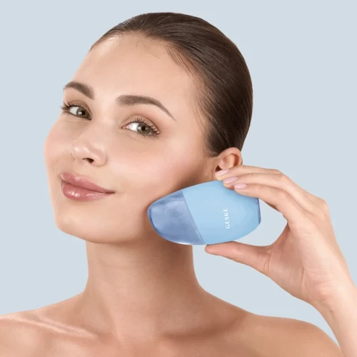 Массажер GESKE Cool&Warm Eye and Face Massager 7в1 aquamarine