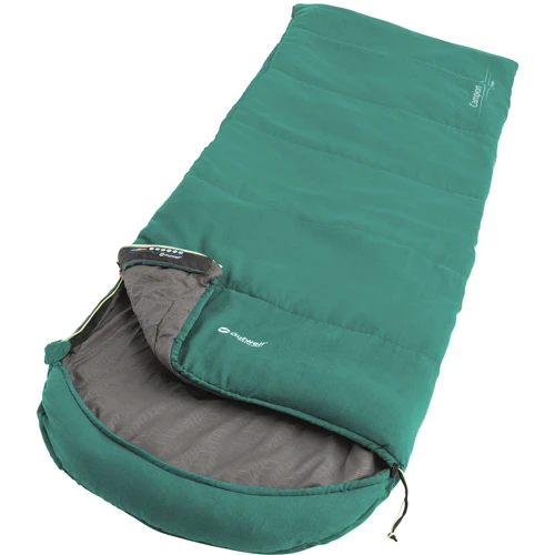 Спальный мешок Outwell Campion/+4°C Green Left (230353): Материал внешней ткани 190T brushed polyester, 100% polyester