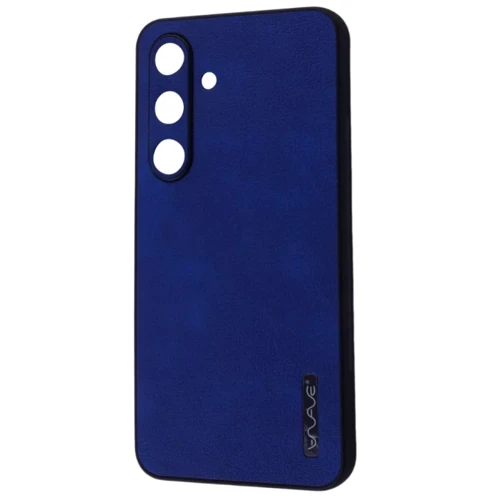 Аксессуар для смартфона WAVE Leather Case Blue for Samsung S921 Galaxy S24