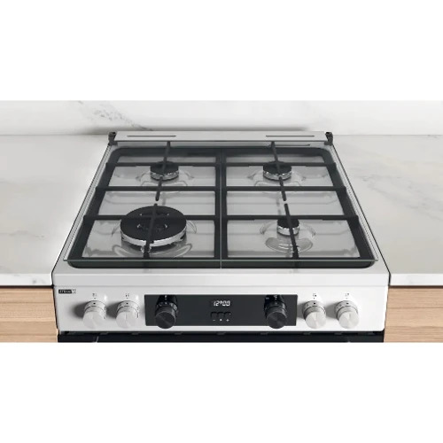 Плита комбинированная Whirlpool WS68G8CHW/E: Количество газовых конфорок 4