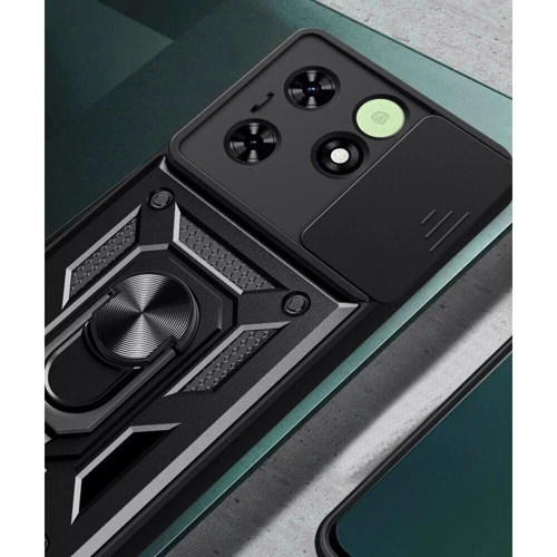 Чехол для телефонов BeCover Military Black for Tecno Spark Go 2024 (BG6) (710684): Цвет черный