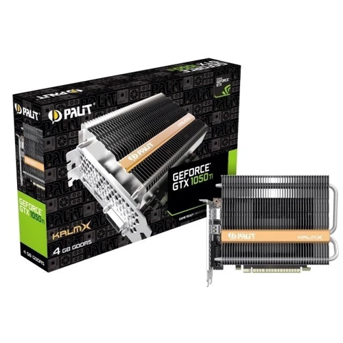 Видеокарта Palit GeForce GTX 1050 Ti KalmX 4GB (NE5105T018G1H)