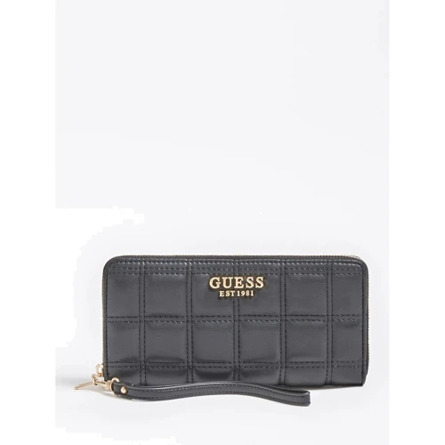 Жіночий гаманець Guess Kamina Slg Large Zip Around чорний (SWVS8111460-BLA)