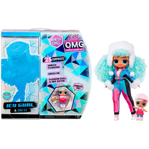 Ігровий набір з лялькою L.O.L. SURPRISE! серії "O.M.G Winter Chill" - крижана ЛЕДІ (570240)