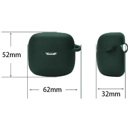 Чехол BeCover Silicon Case Dark Green (710186) for JBL Tune Flex: Материал Силикон