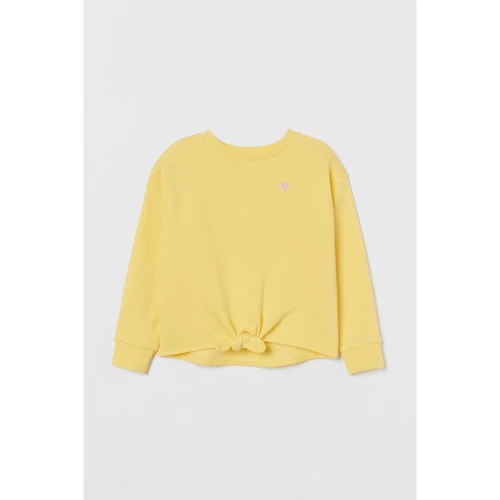 Свитшот H&M 2612-8350281 98-104 см желтый