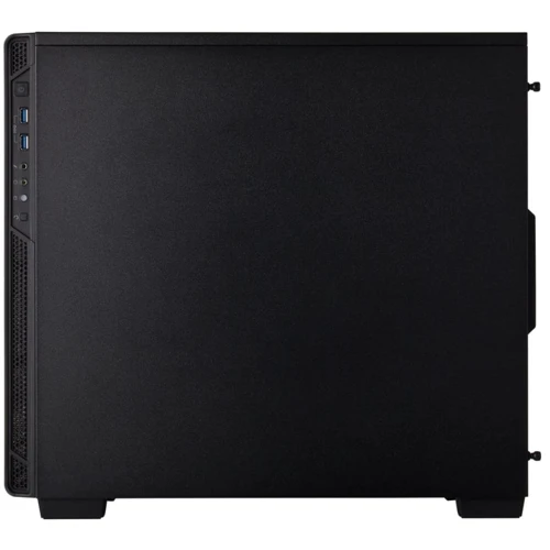 Корпус Corsair Carbide 270R Black (CC-9011106-WW): Матеріал передній панелі сталь
